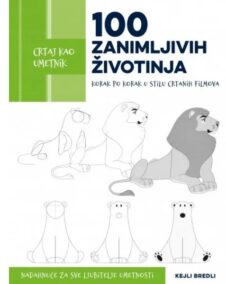 100 zanimljivih životinja – korak po korak u stilu crtanih filmova