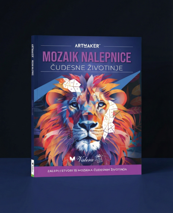 Mozaik nalepnice: Čudesne životinje