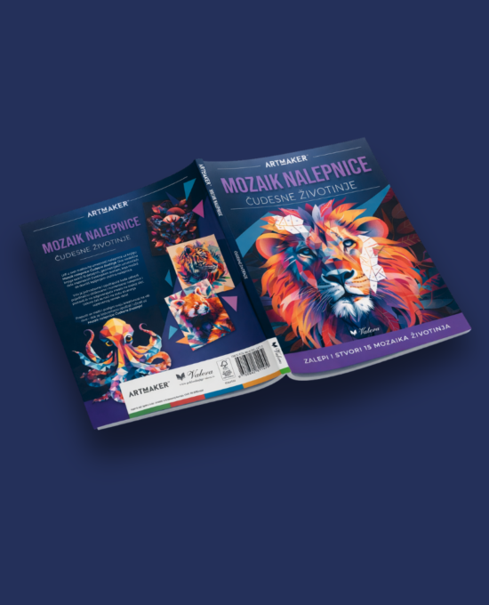 Mozaik nalepnice: Čudesne životinje